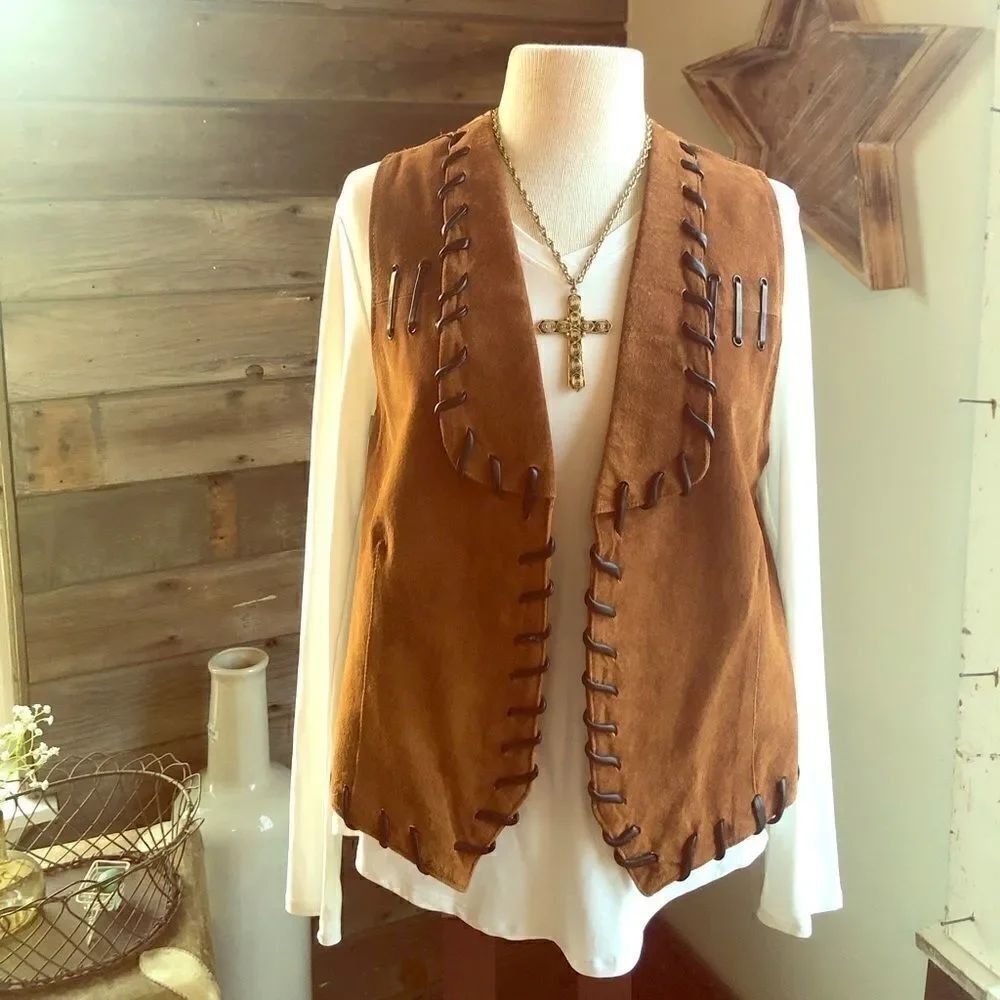 Preston & York Leather Vest